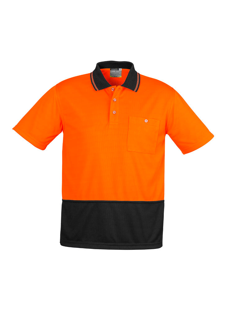 Syzmik | Unisex Hi Vis Basic Short Sleeve Polo | ZH231