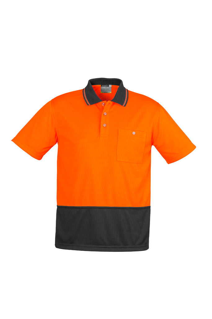 Syzmik | Unisex Hi Vis Basic Short Sleeve Polo | ZH231
