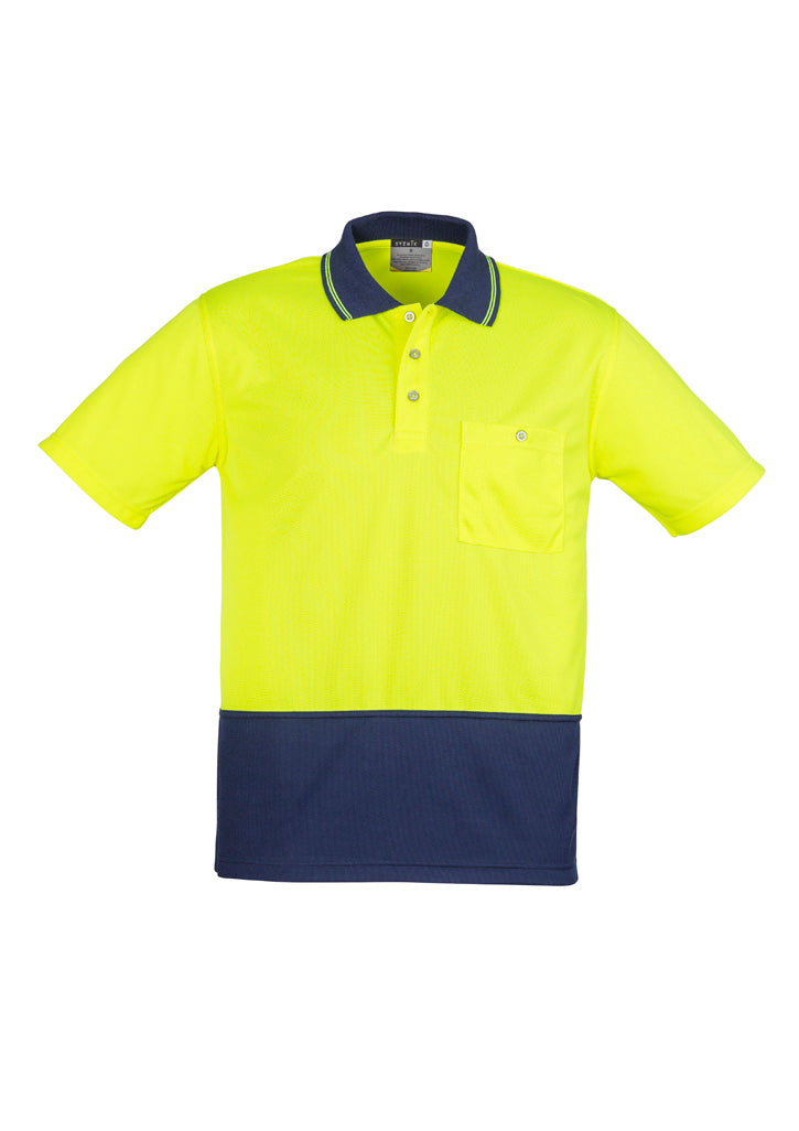 Syzmik | Unisex Hi Vis Basic Short Sleeve Polo | ZH231