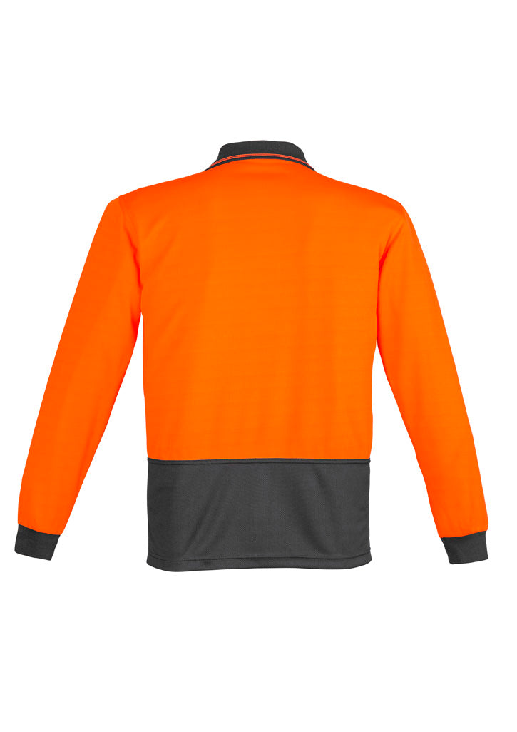 Syzmik Mens Hi Vis Comfort Back Polo