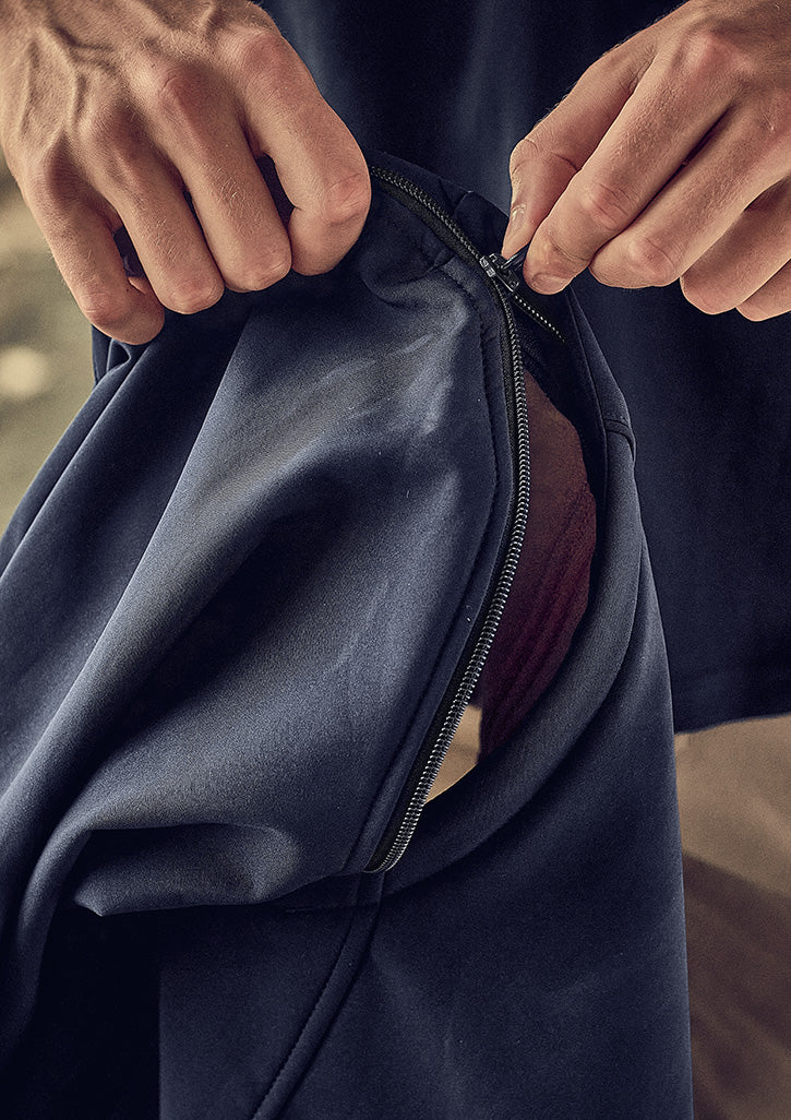 Syzmik Navy Unisex Streetworx 2 In 1 Stretch Softshell Jacket