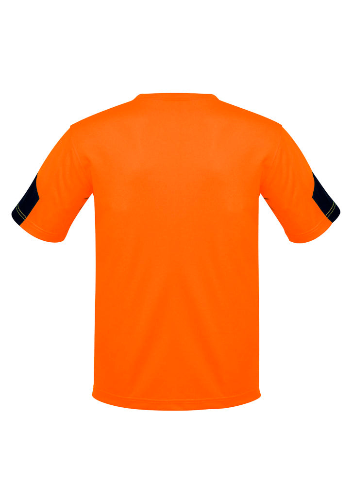 Syzmik Workwear Mens Hi Vis Squad Tee orange/navy
