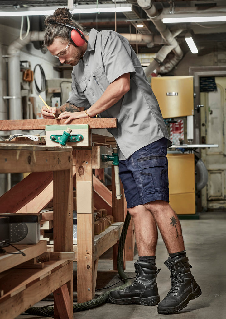 Syzmik Workwear Mens Streetworx Heritage Short