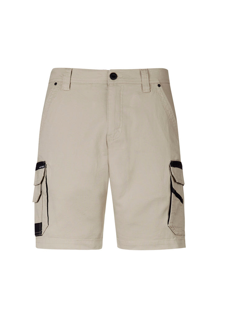 Syzmik Workwear Mens Streetworx Heritage Short stone
