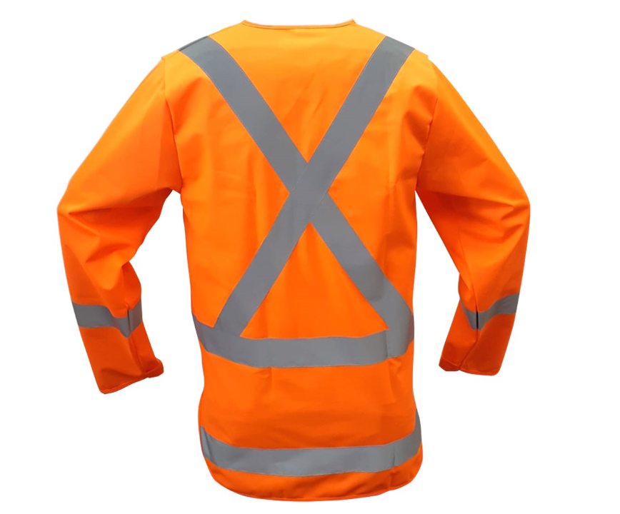TTMC X-Back Hi-Vis Vest, L/S