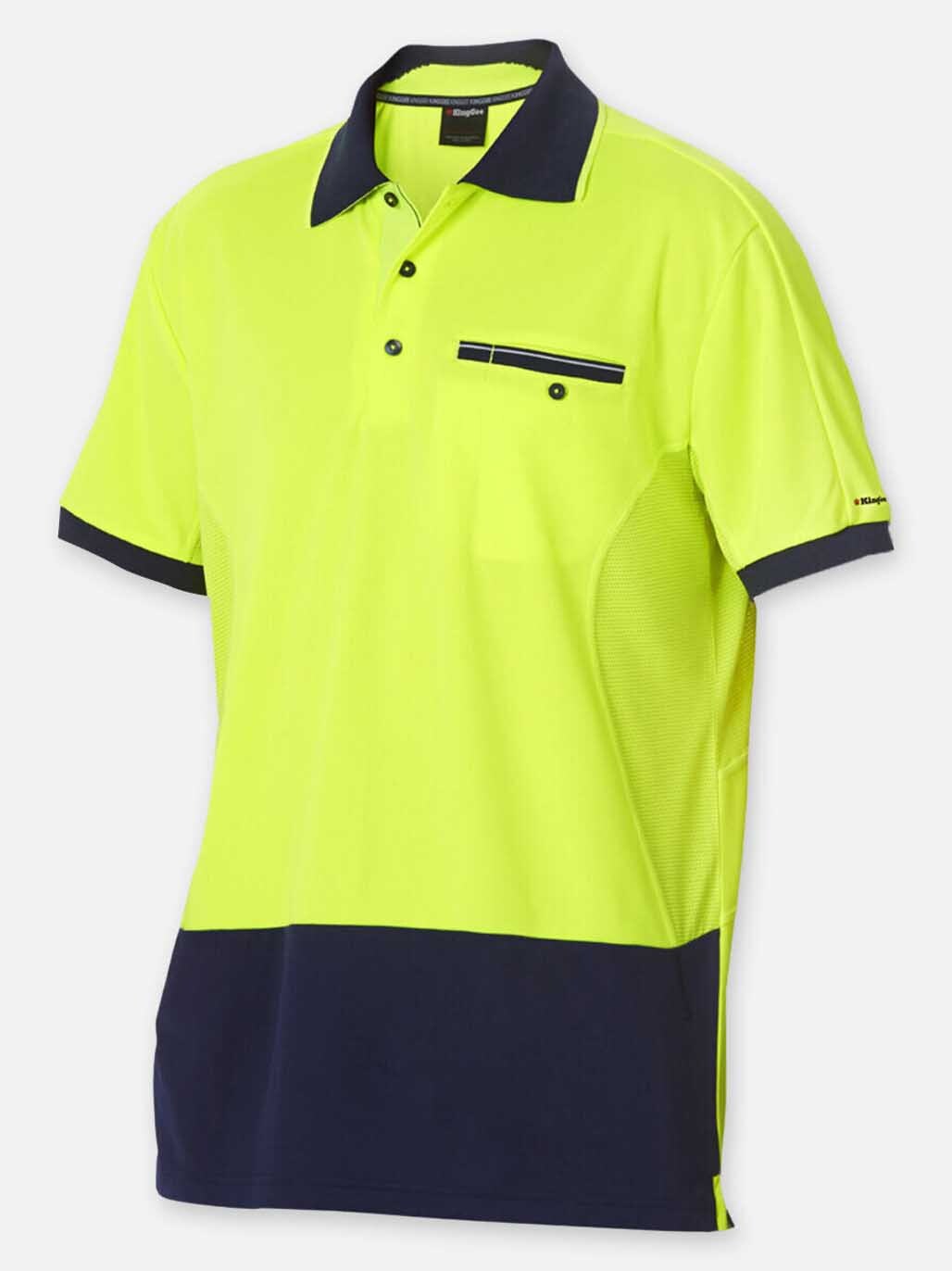 King Gee | Workcool Hyperfreeze Spliced Short Sleeve Polo | K54845