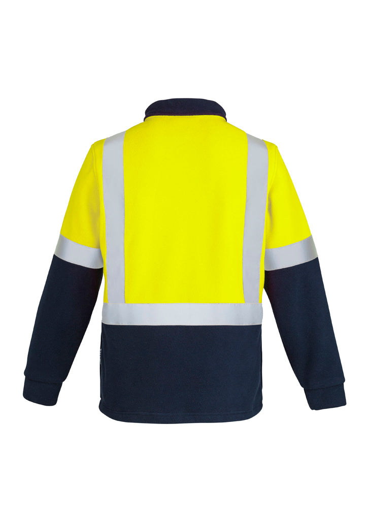 Syzmik Unisex Hi Vis Polar Fleece Pullover - Shoulder Taped ZT462