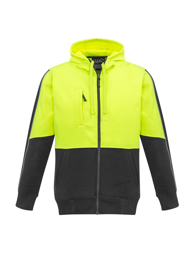 Syzmik Unisex Hi Vis Full Zip Hoodie ZT485