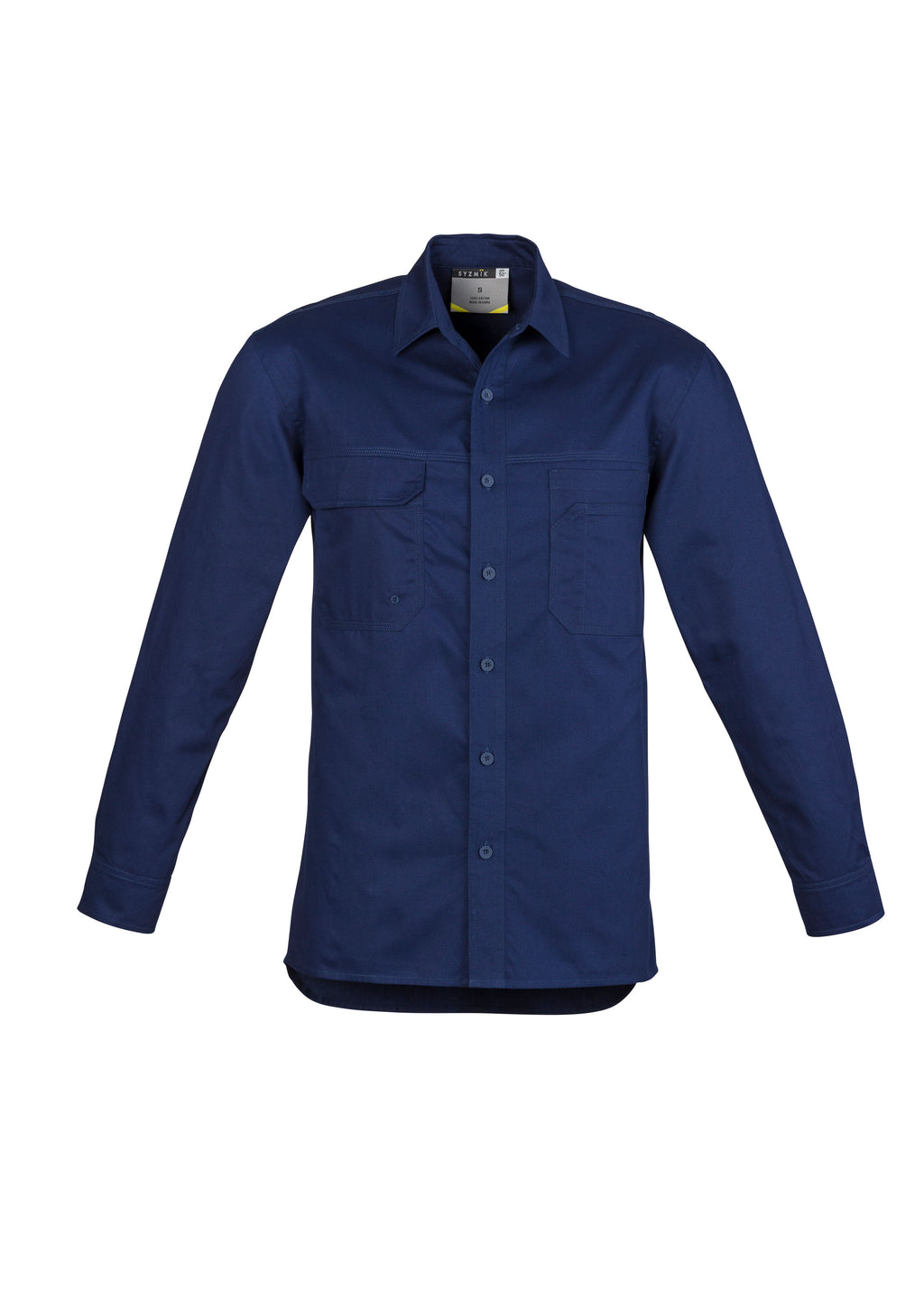Syzmik Mens Lightweight Tradie Long Sleeve Shirt ZW121