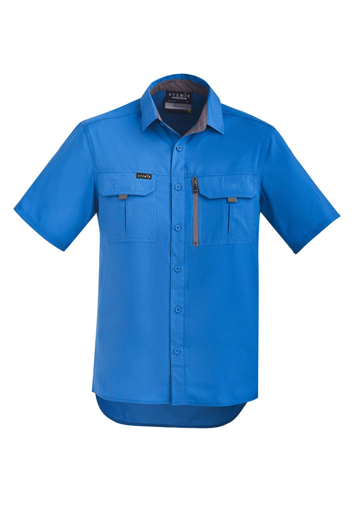 Syzmik | Mens Outdoor Short Sleeve Shirt | ZW465