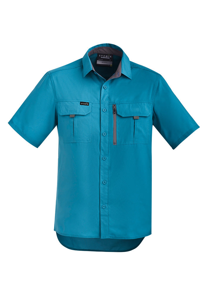 Syzmik | Mens Outdoor Short Sleeve Shirt | ZW465