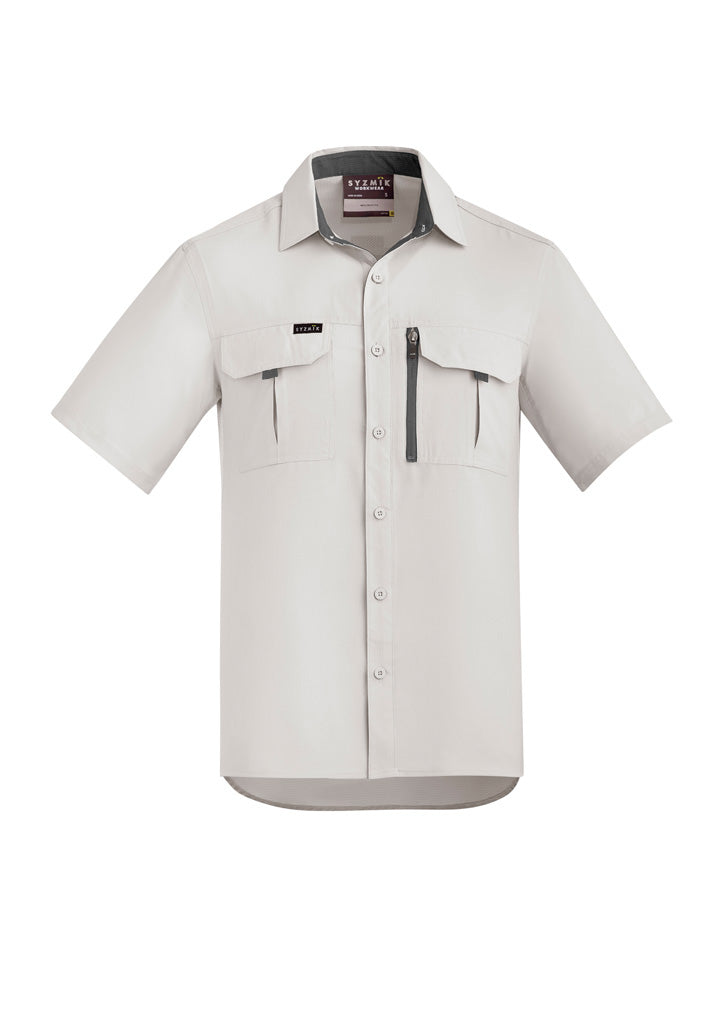 Syzmik | Mens Outdoor Short Sleeve Shirt | ZW465