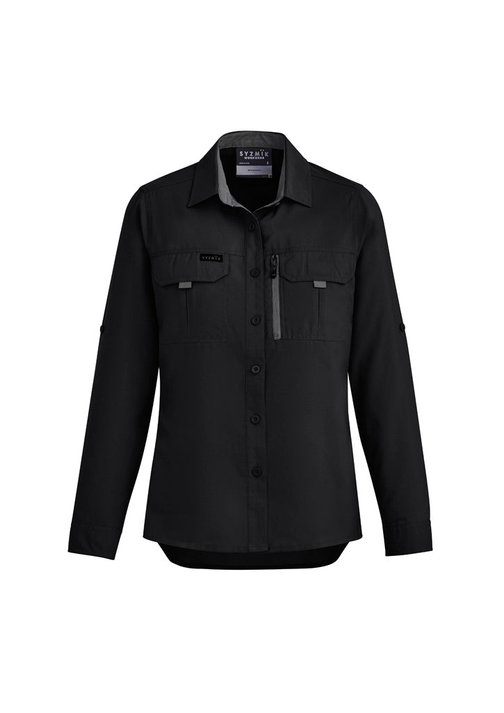 Syzmik | Womens Outdoor Long Sleeve Shirt | ZW760