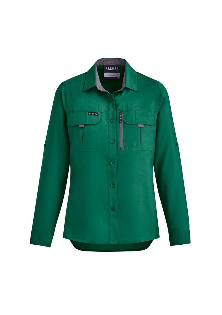 Syzmik | Womens Outdoor Long Sleeve Shirt | ZW760