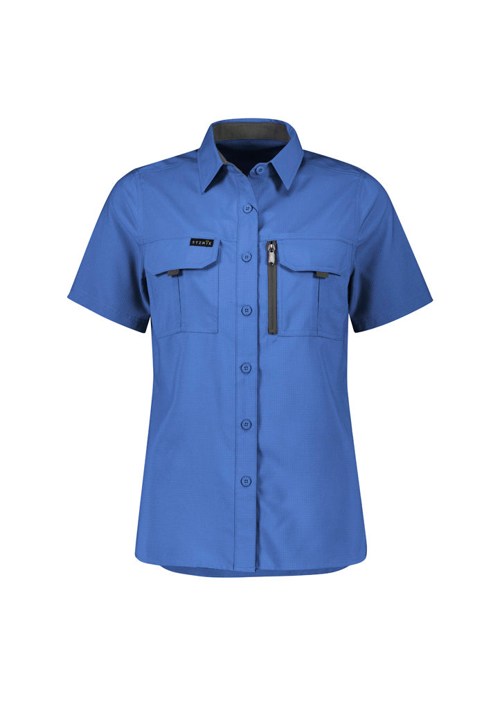 Syzmik | Womens Outdoor Short Sleeve Shirt ZW765