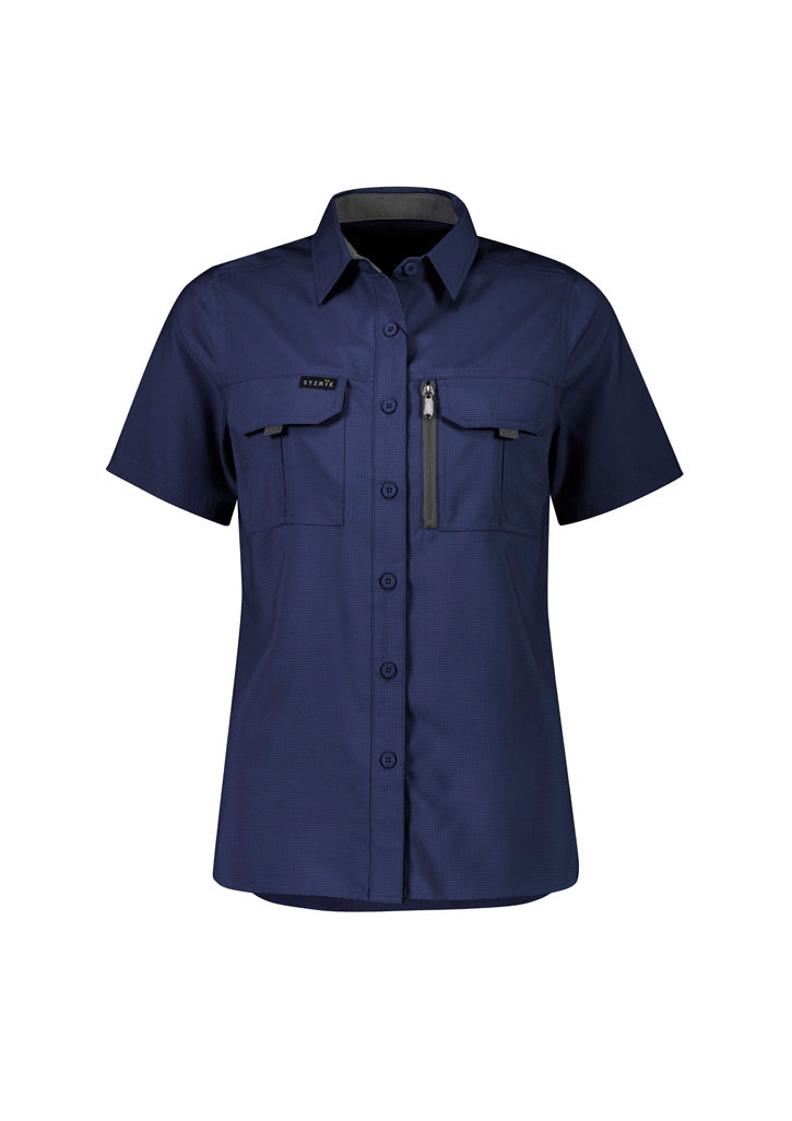 Syzmik | Womens Outdoor Short Sleeve Shirt ZW765