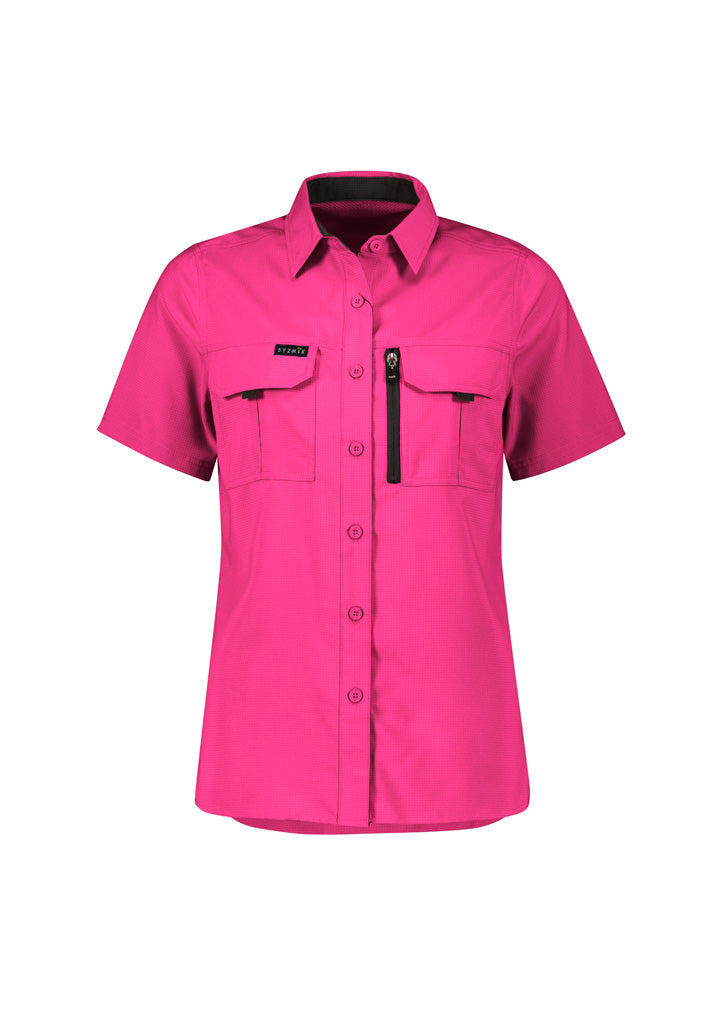 Syzmik | Womens Outdoor Short Sleeve Shirt ZW765