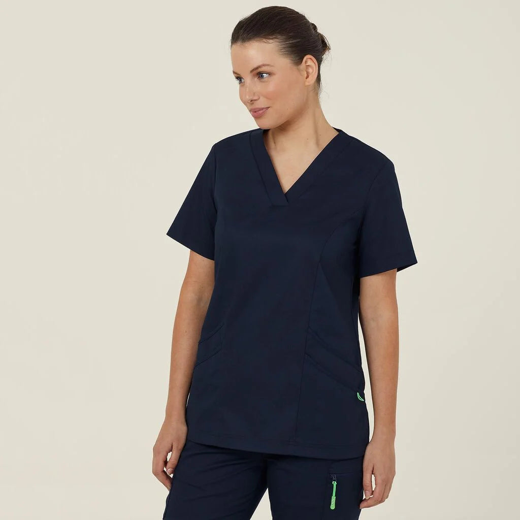 Next-Gen Antibacterial Active Florence Scrub Top SKU CATULM