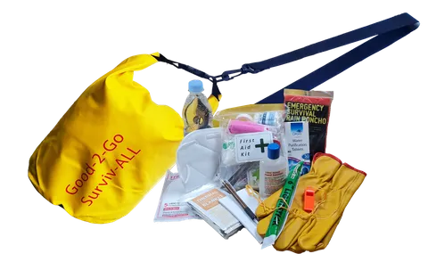 Good-2-Go 1 Person personal Survival / Civil Defence Kit - Economy
