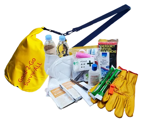 The economy - Good-2-Go 2 Person personal Survival / Civil Defence Kit