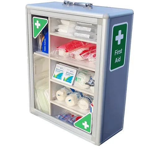 First Aid Kit 1-50 In Clear Front First Aid Cabinet 1-50 person