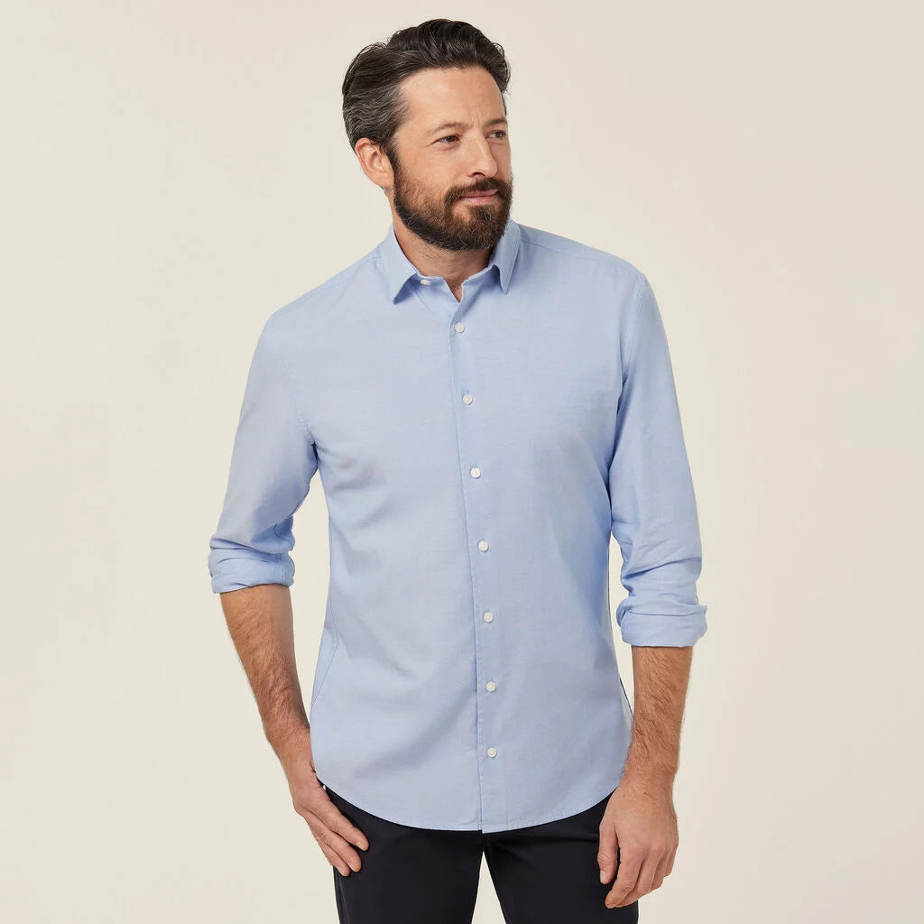 NNT Blue Mens Work Shirt
