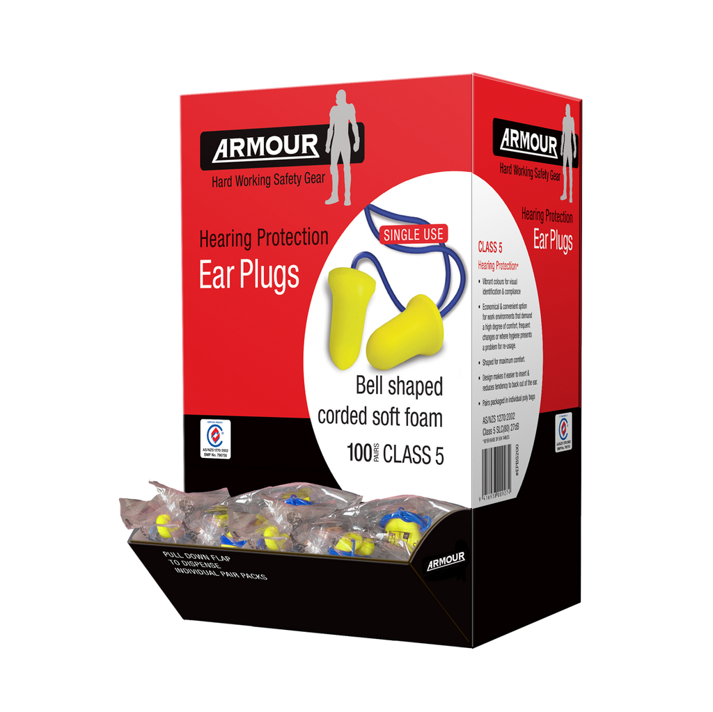 Armour Bell Corded Ear Plug (SLC80: 27) - Class 5 EPBC100