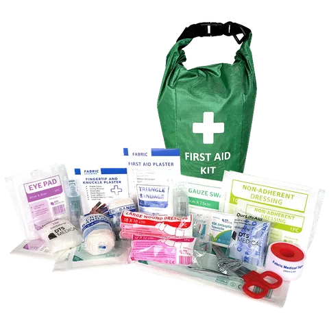 First Aid Kit Work Place 1-25 Person in large soft Hang Bag