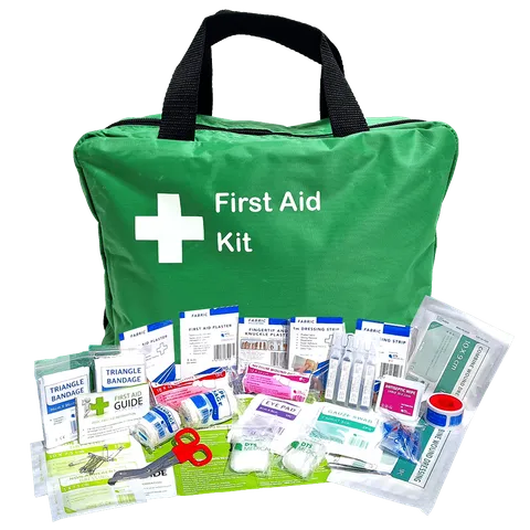 First Aid Kit Workplace 1-50 Double Large Soft Pack Bag with Handles