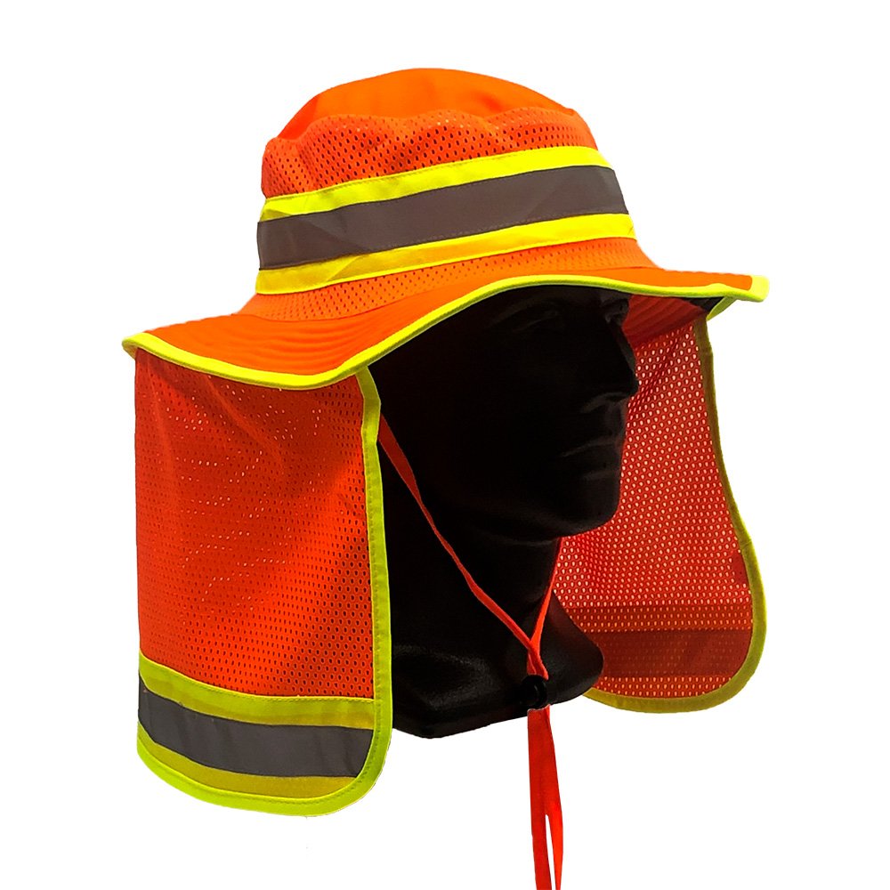 Esko Hi-Vis Full Brim Safari Hat | HBHONP-L-XL