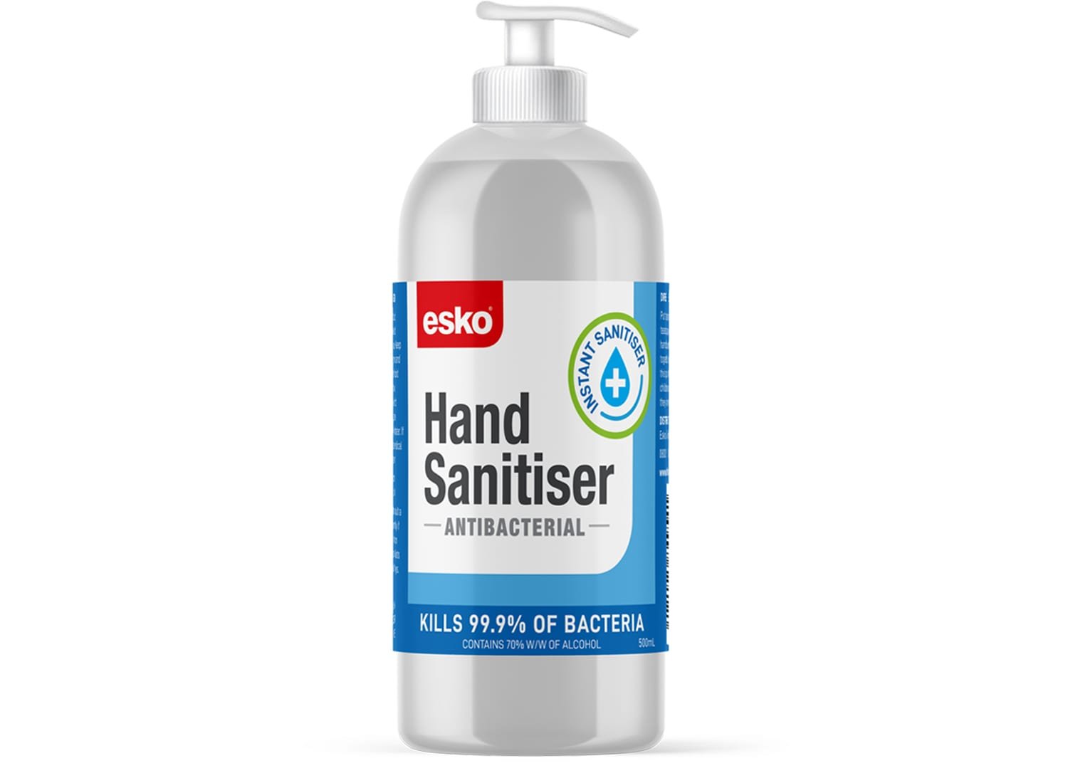 Esko Hand Sanitiser Gel, 70% Alcohol | EHSG-500PUMP