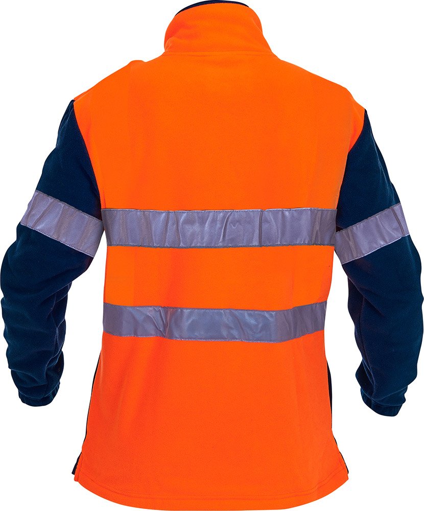 Hi-Vis D/N Hoop Tape Polar Fleece 1/2 Zip Tunic | PCF1013