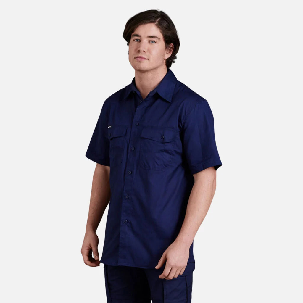 King Gee Workcool 2 Lightweight Ripstop Short Sleeve Work Shirt K14825
