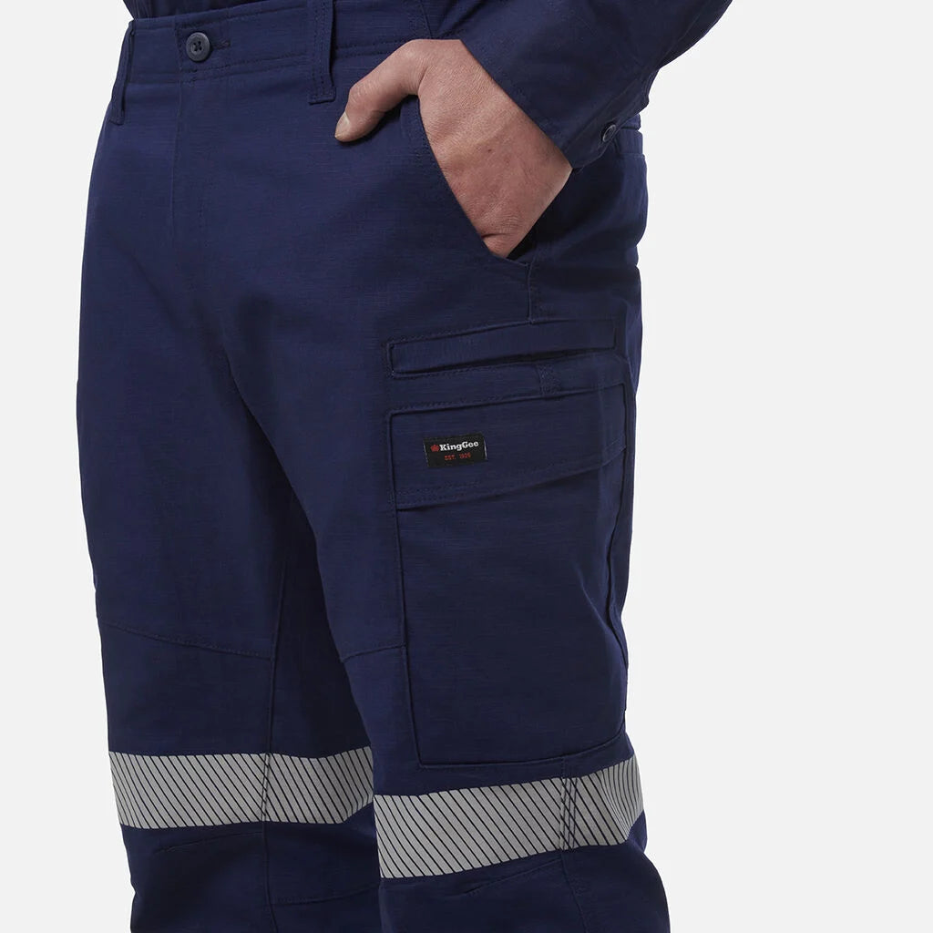 King Gee Workcool Pro Stretch Biomotion Cargo Work Pants K53016