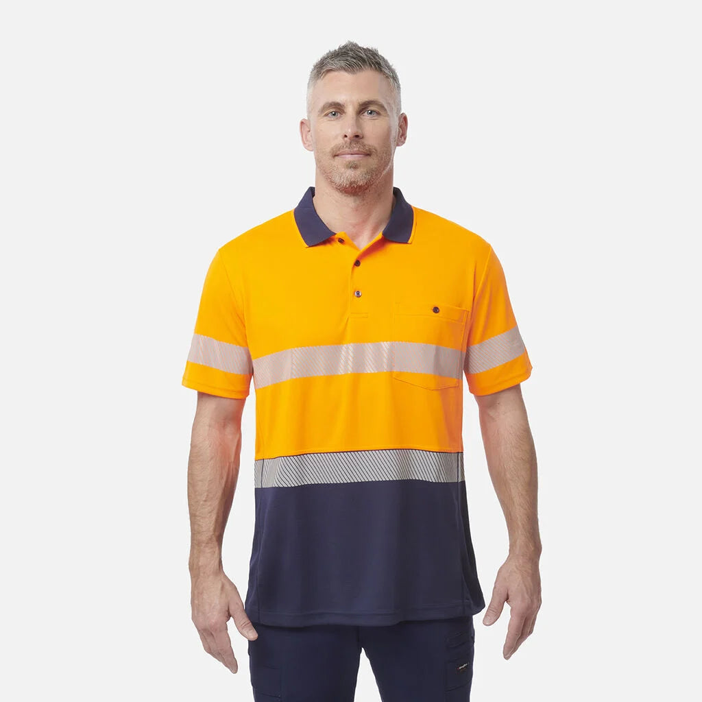 King Gee | Workcool Hyperfreeze Hi Vis Reflective Short Sleeve Polo K5415