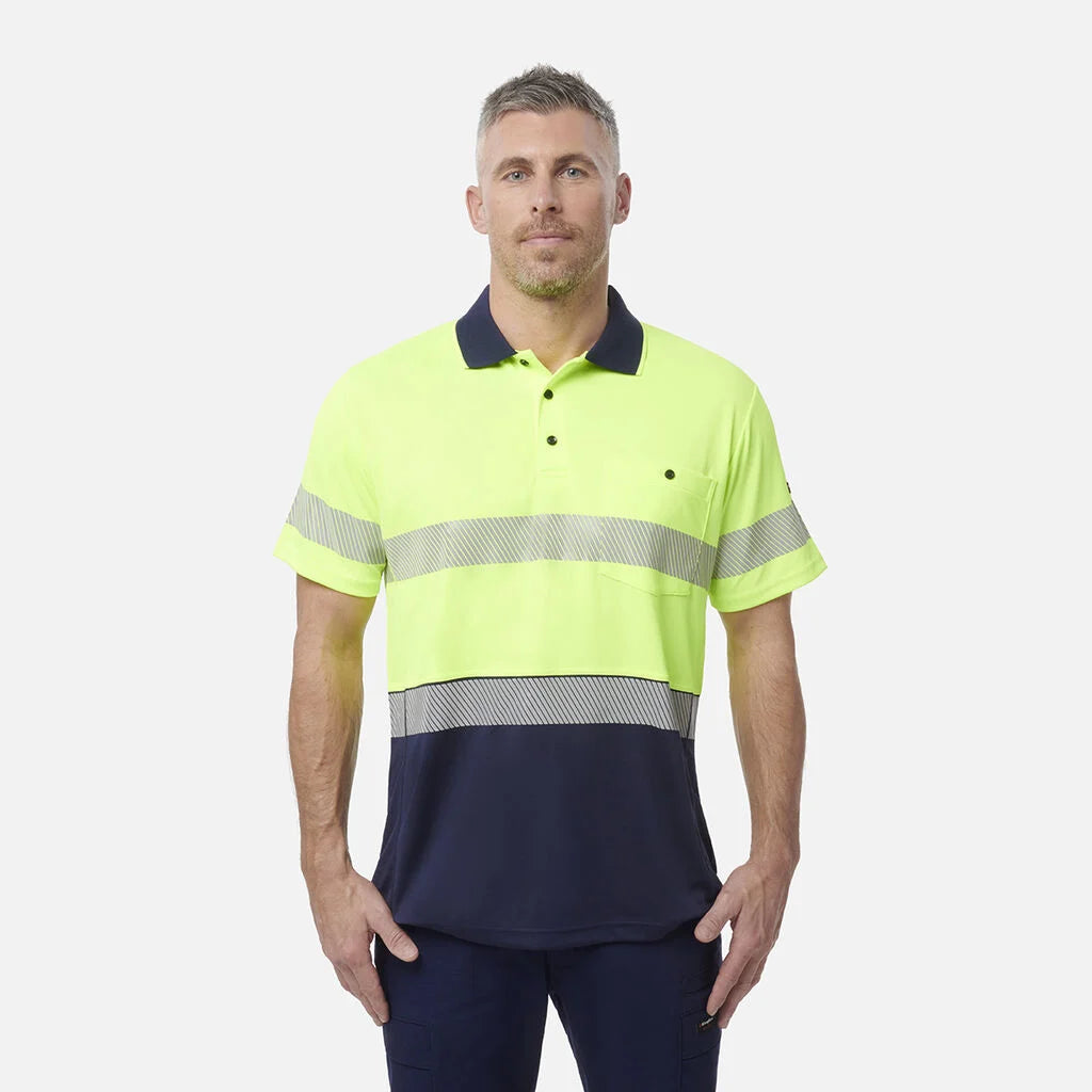 King Gee | Workcool Hyperfreeze Hi Vis Reflective Short Sleeve Polo K5415