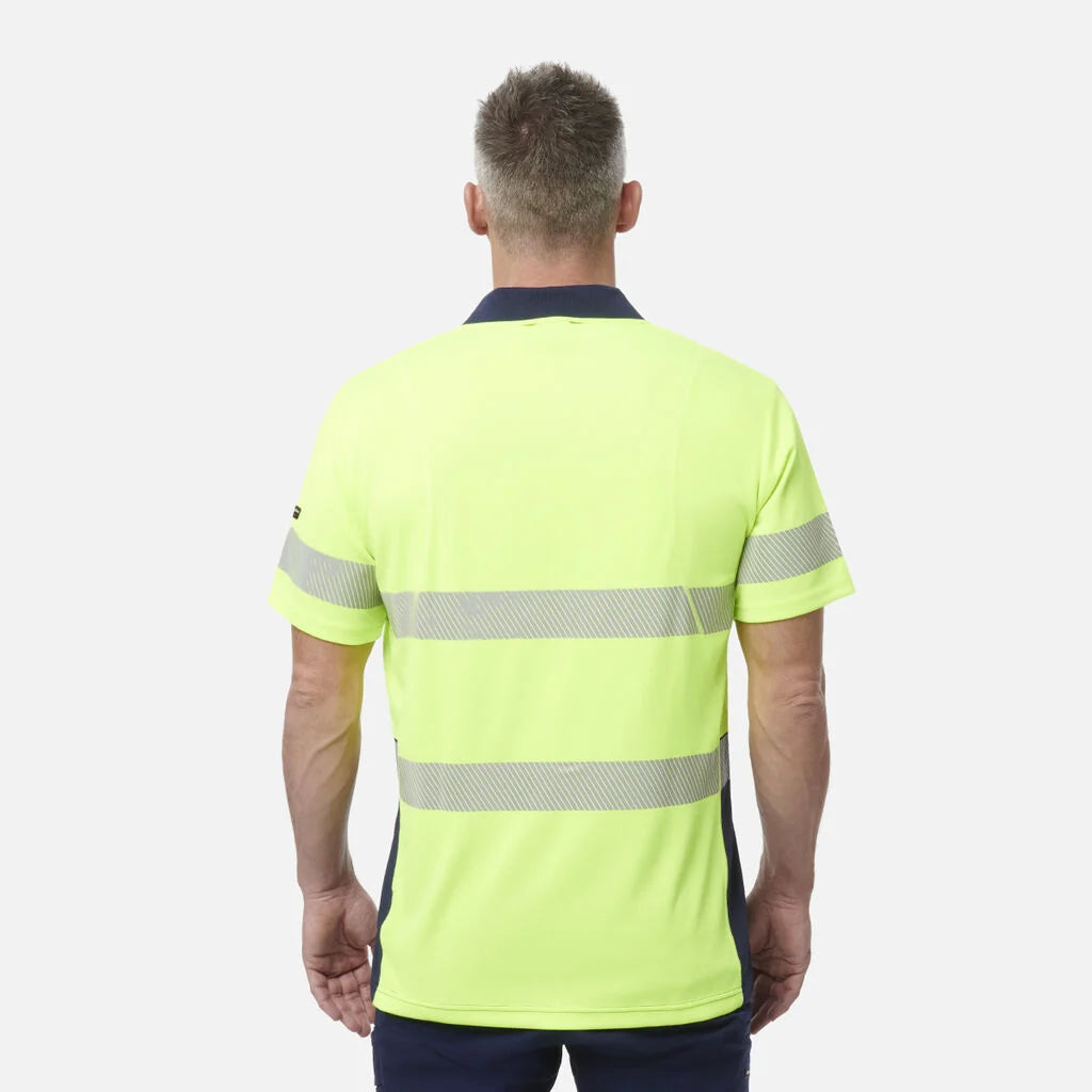 King Gee | Workcool Hyperfreeze Hi Vis Reflective Short Sleeve Polo K5415