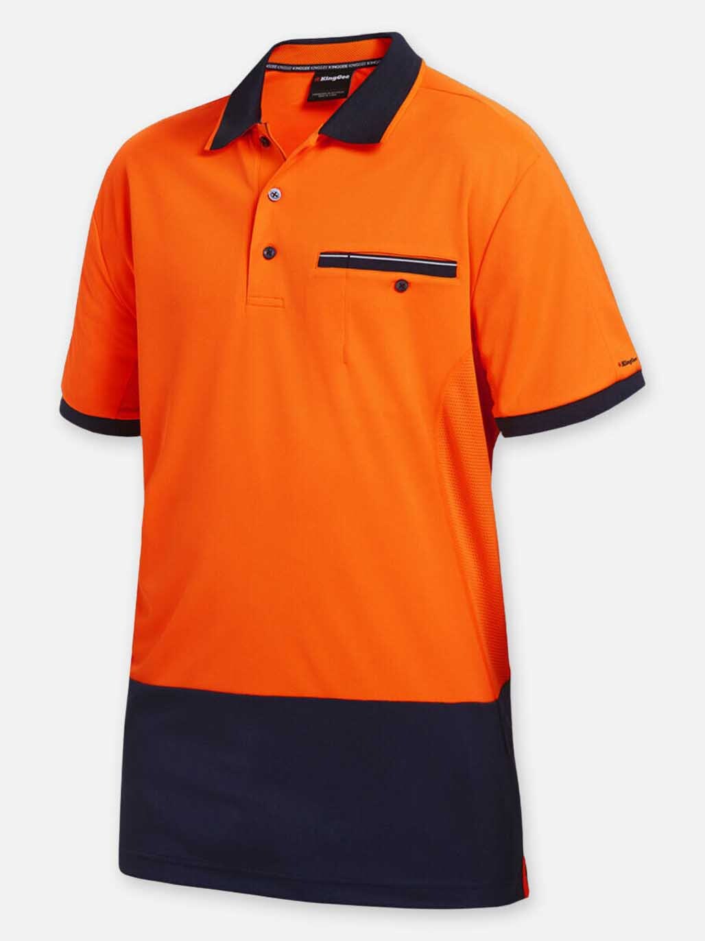 King Gee | Workcool Hyperfreeze Spliced Short Sleeve Polo | K54845
