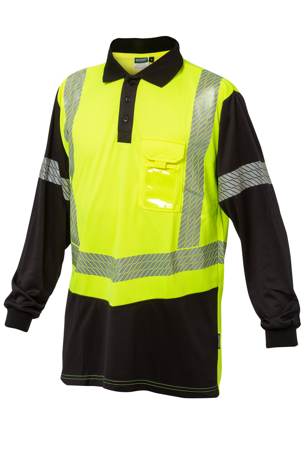 Westpeak Breathable Day/Night L/S Polo With Pocket V42B