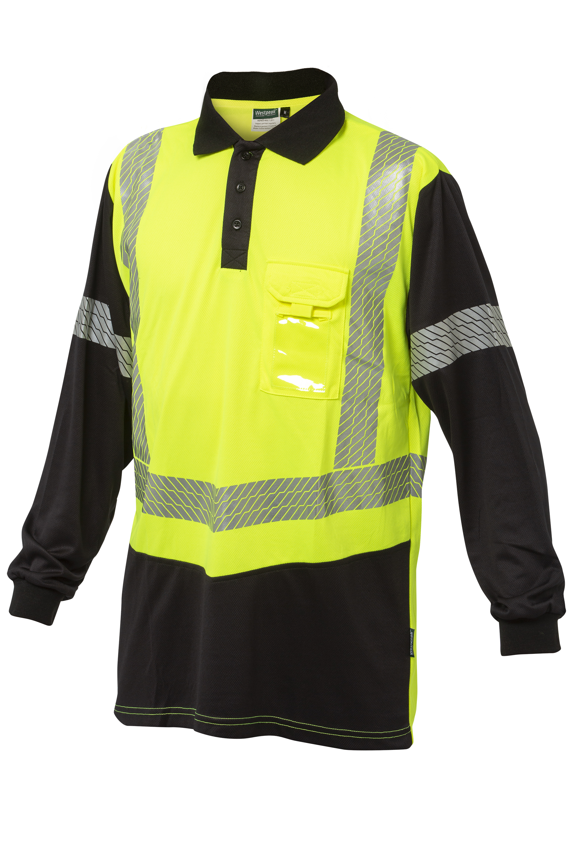 Westpeak Breathable Day/Night L/S Polo With Pocket V42B