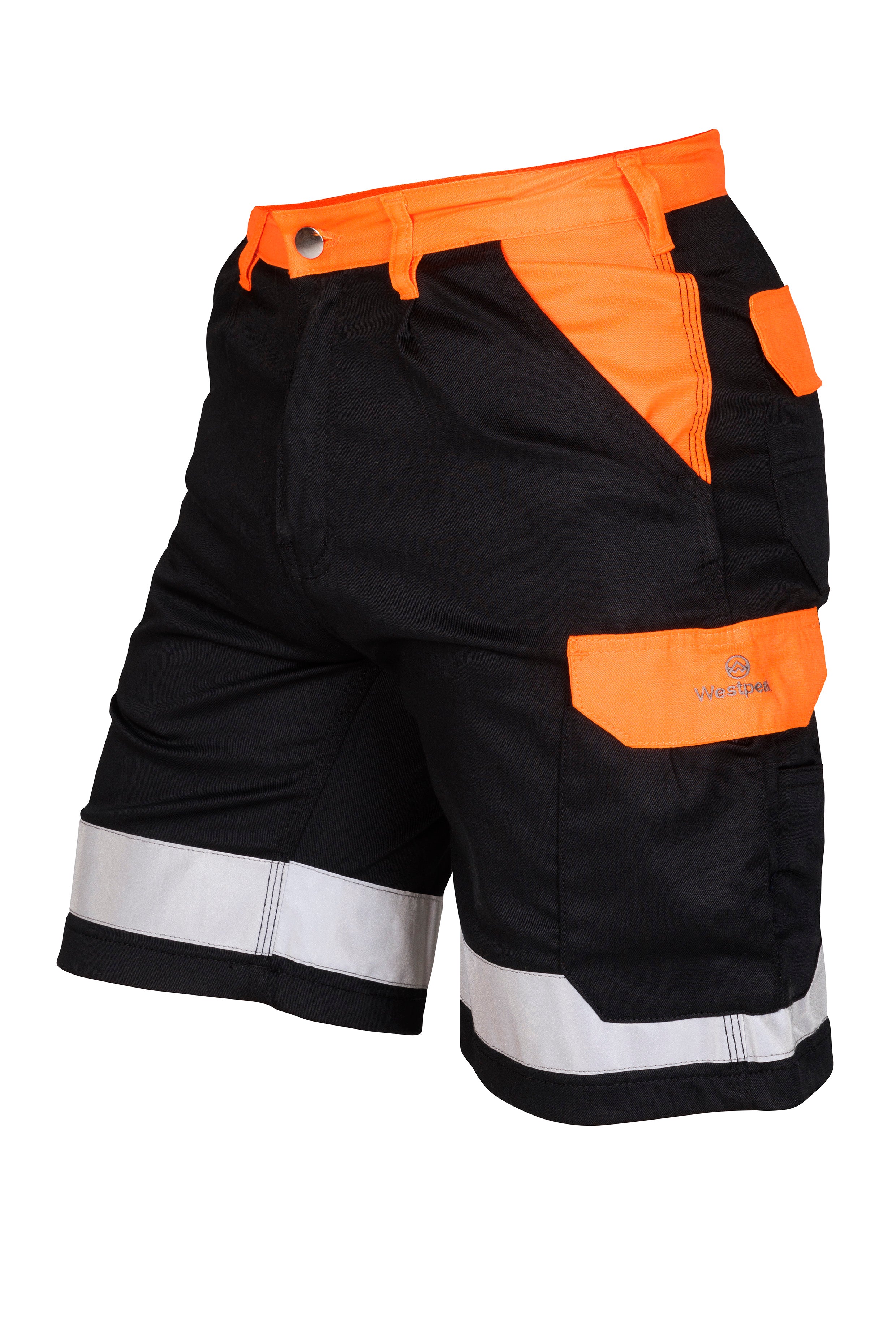 Westpeak P/C Hi-Vis Lightweight Stretch Work Shorts T54G