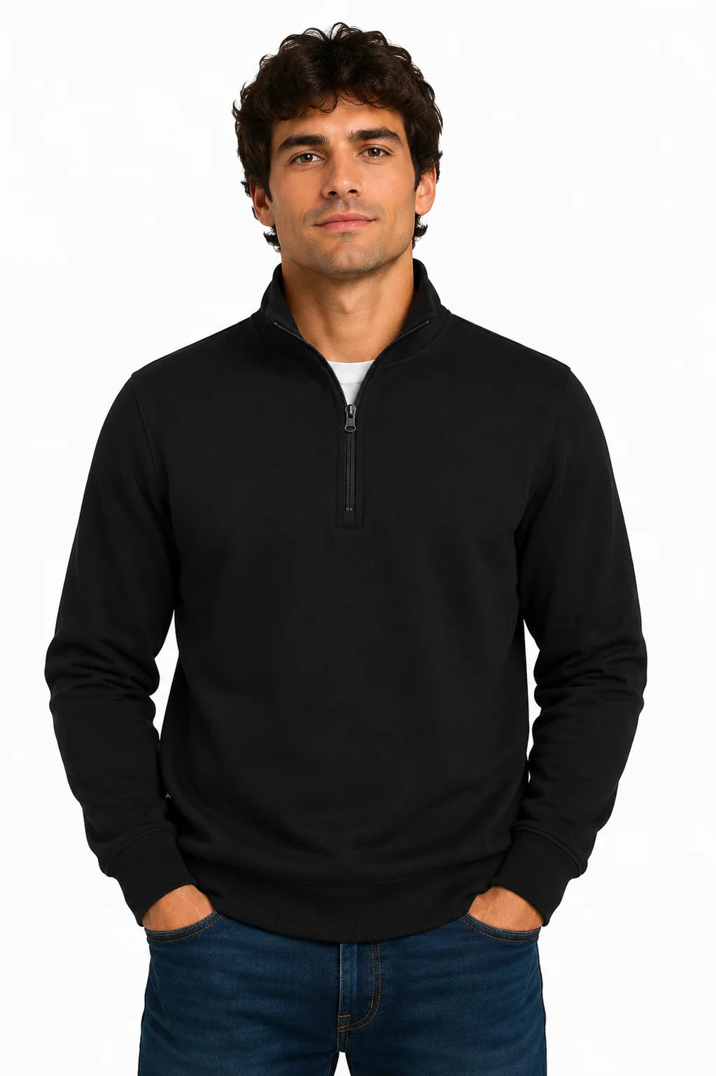 Mawson Mens 1/4 Zip Sweater - 1534