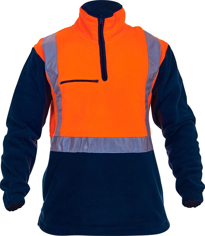 Hi-Vis D/N Polar Fleece 1/2 Zip Tunic | PCF1012
