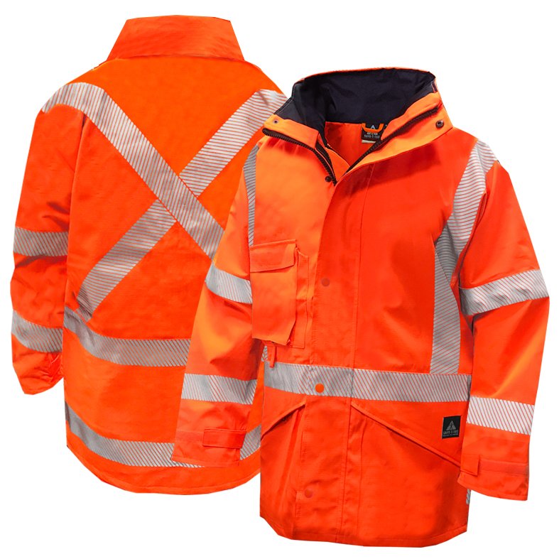 ttmc rain jacket segmented tape