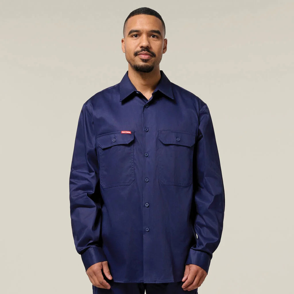 Hard Yakka | Core Long Sleeve Heavyweight Cotton Drill L/S Shirt Y07500