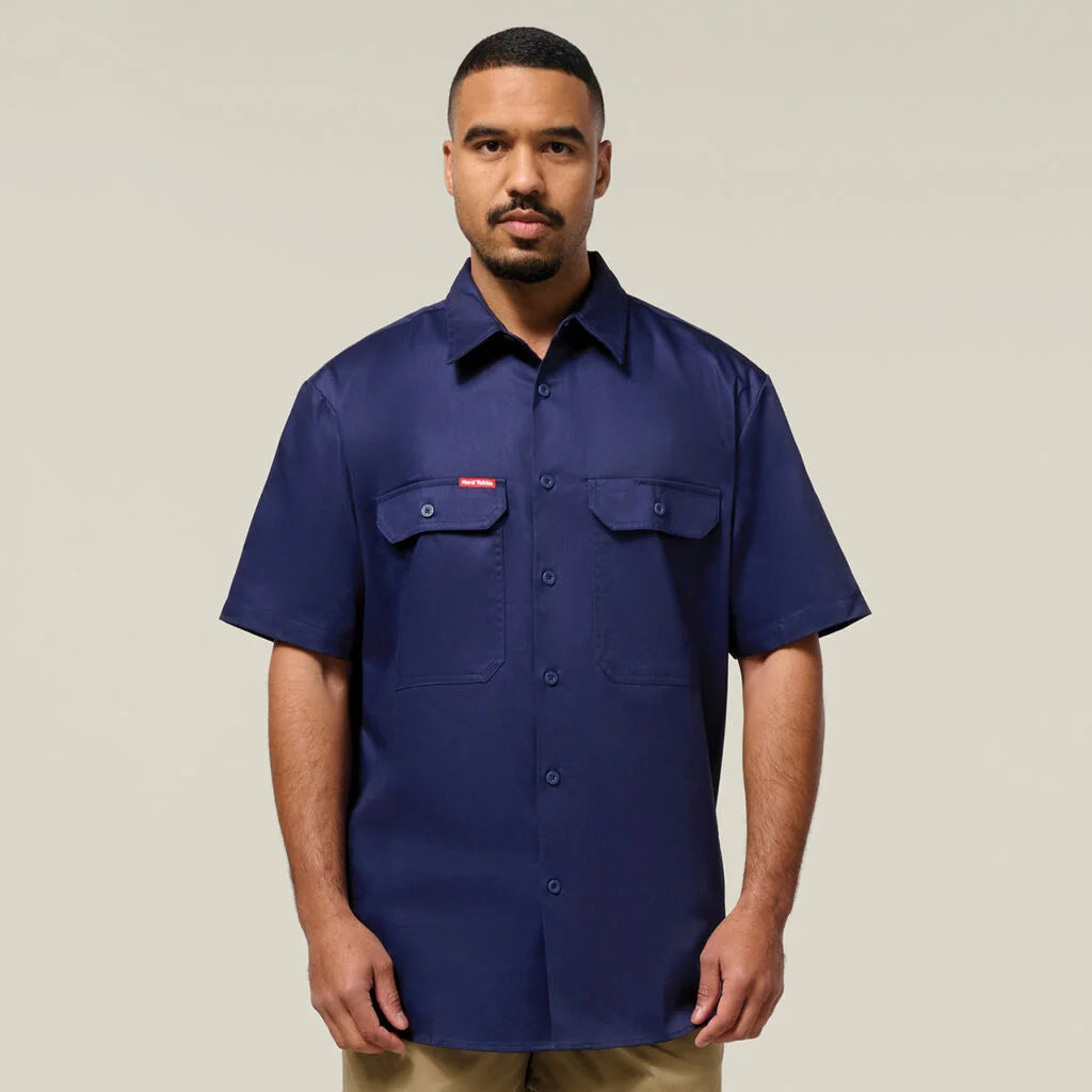 Hard Yakka | Core Short Sleeve Heavyweight Cotton Drill Shirt | Y07510